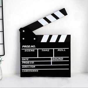Film clap board 🎬